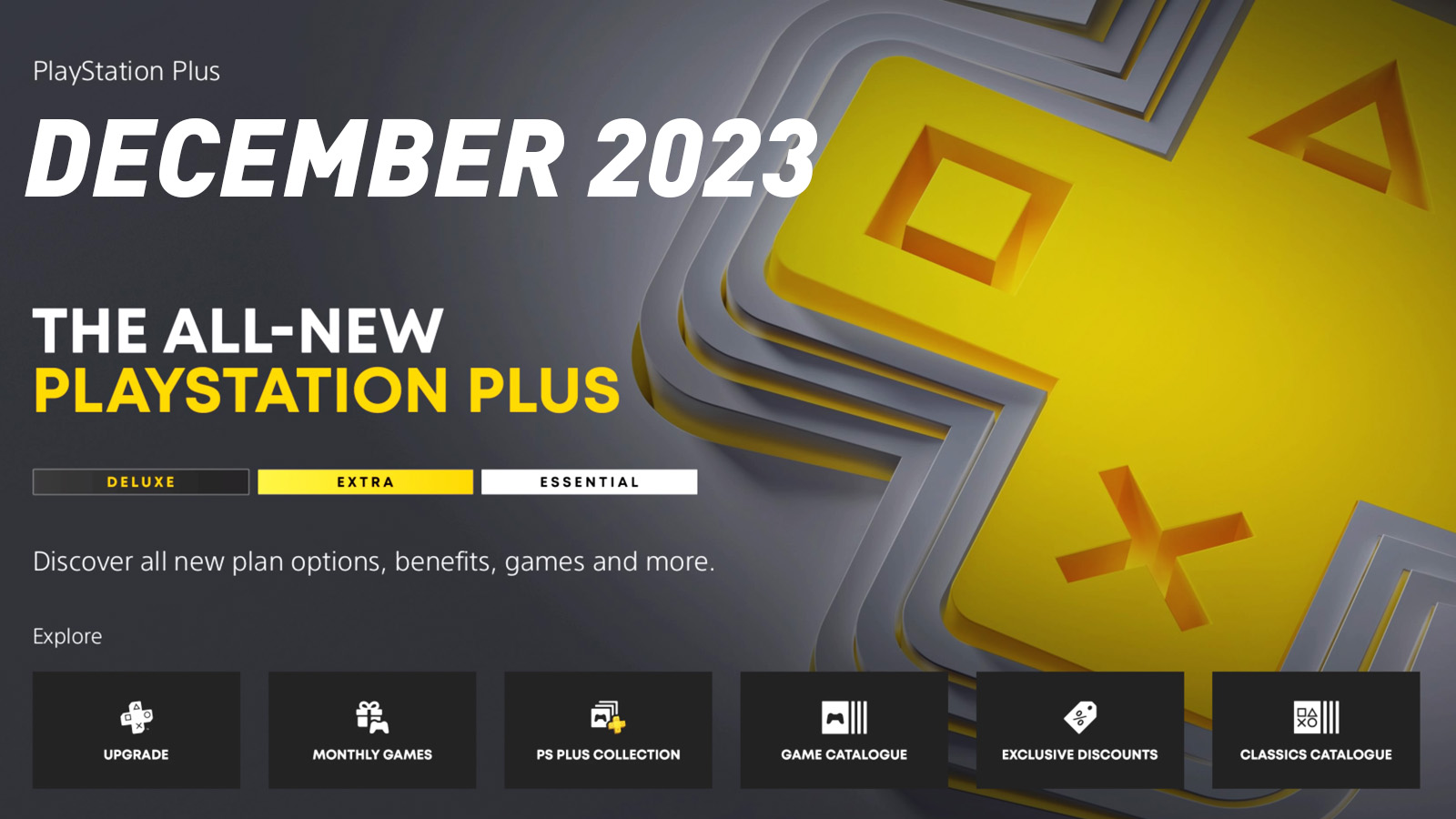 PlayStation Plus Free Games - December 2023